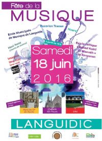 Fêtez la musique en Bretagne du Sud à Languidic !. Le samedi 18 juin 2016 à Languidic. Morbihan. 